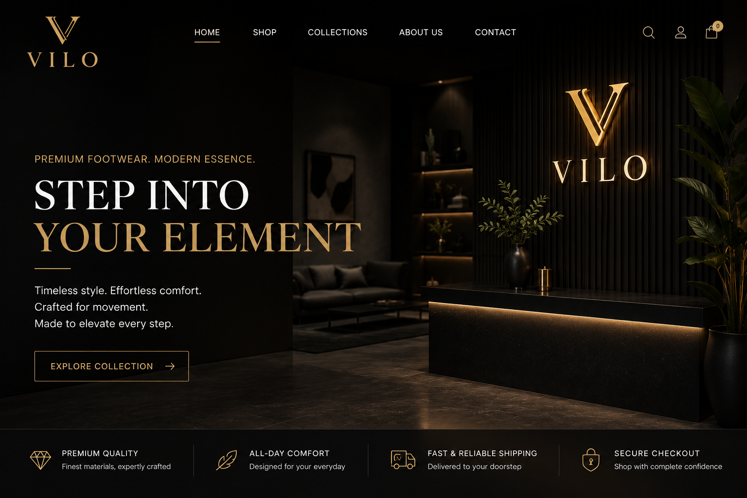 Arthur Rattray Storefront — Luxury Brand